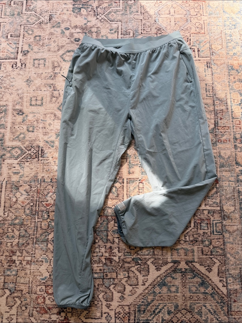 Smartwool Mens Active Joggers Sage Green Merino Wool SW016967 Size M